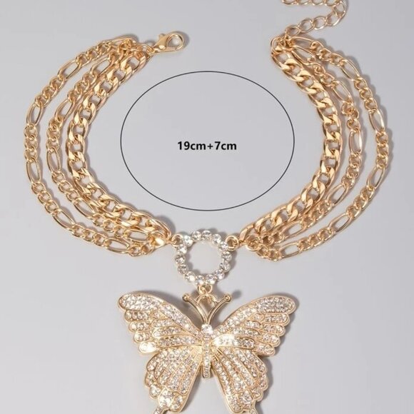 Butterfly necklace - Picture 2 of 3